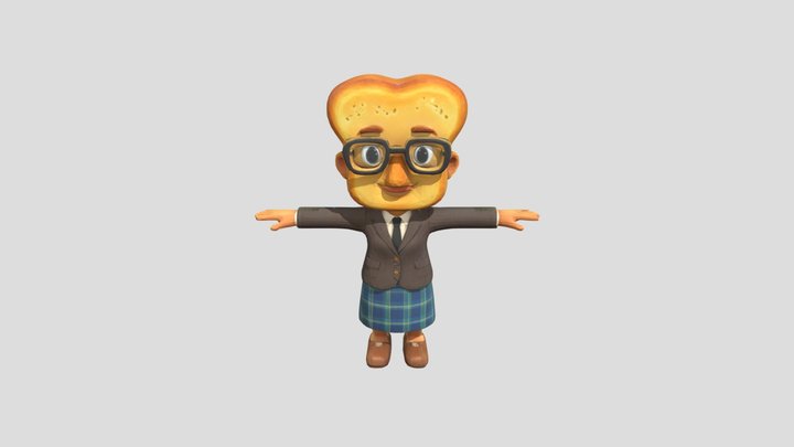 Mrs. Tostina 3D Model