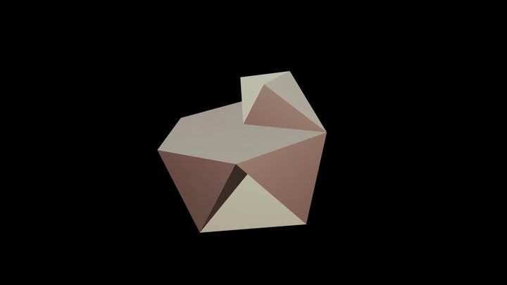 Orthogonalized tetrahedron – Modello 3D gratuito STL