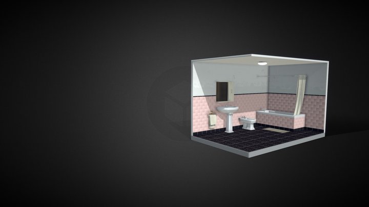 Proposer des solutions rénovation-salle de bain 3D Model