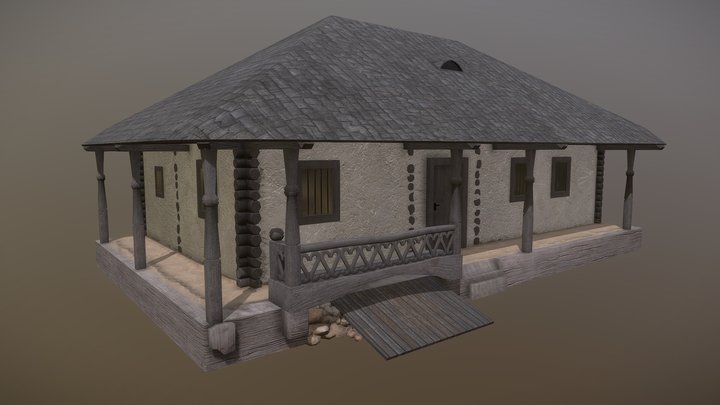 Medieval House 3D Model
