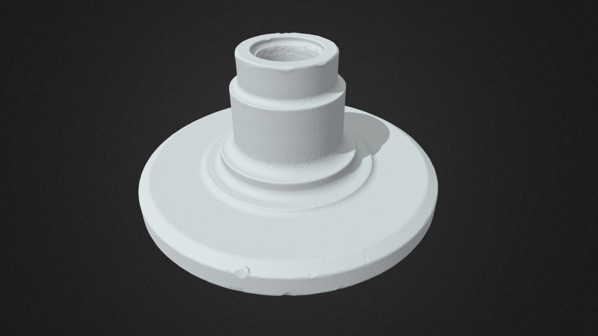 Cast Iron Part B1 - Artec Spider 3D Scan