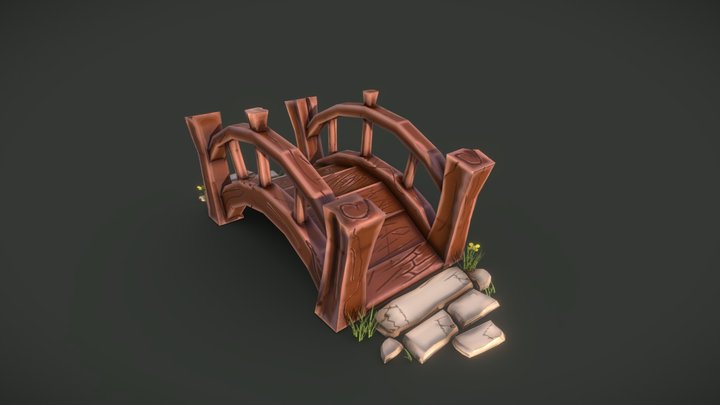 Chocolate bridge 3D Model