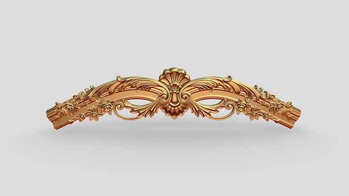 Wood carving 1181x28967mm – Free 3D Model STL