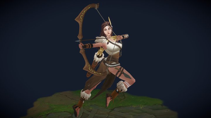 Natasha - Last Fortress FanArt 3D Model