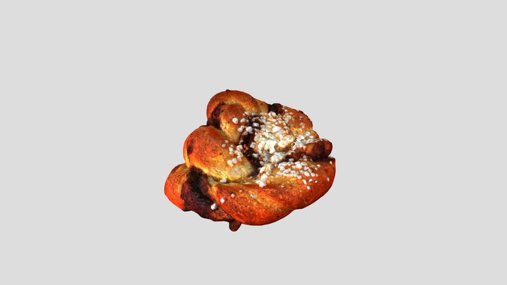 kanelbulle 3D Model