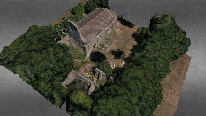 Saint-Martin-du-Cardonnet et annexes  (34) 2020 3D Model