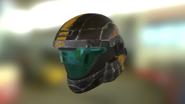 ODST Helmet 3D Model