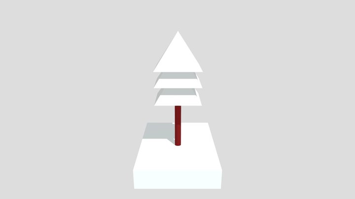 Tree By Quenso (With Coloured) 3D Model