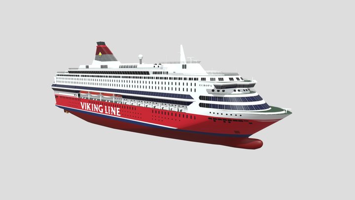 Viking Line M/S Europa (1993) 3D Model