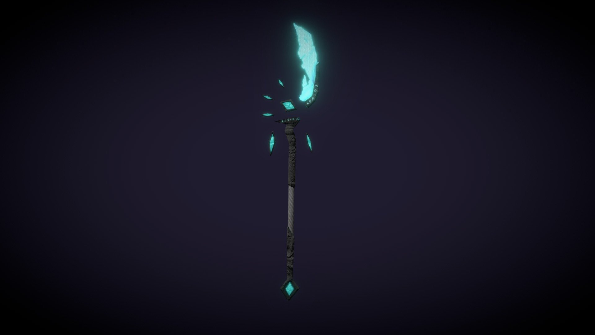 Ethereal Crystal Glaive