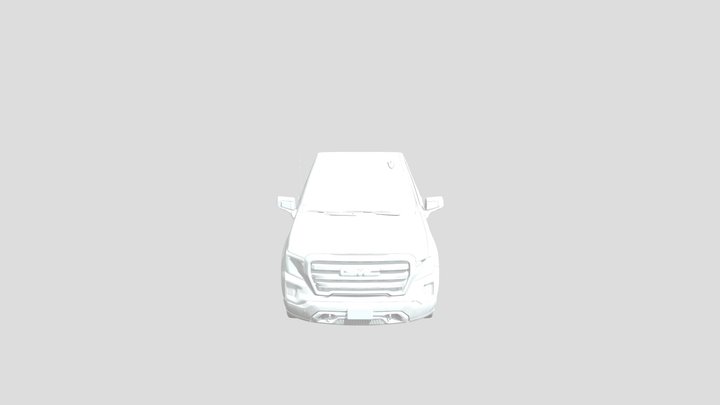 GMC Sierra Reg SLE 1500 2020 3D Model
