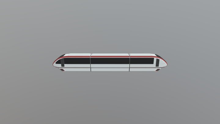 Monorail 3D Model