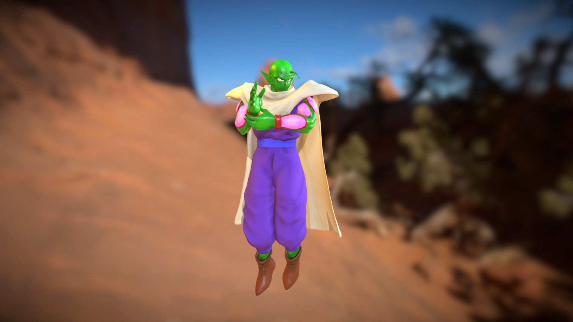 Sr. Piccolo - 3D model by marcoseec [c2777a3] - Sketchfab