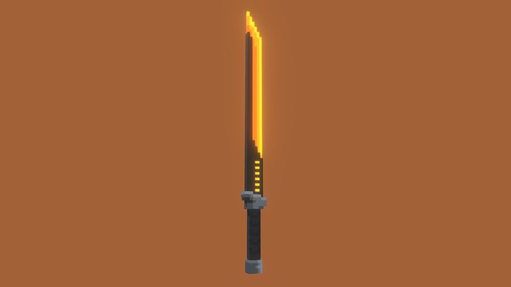 Lightsaber Katana 3D Model