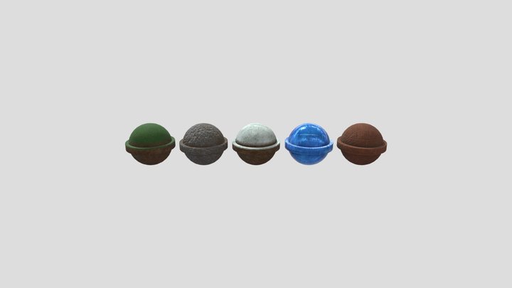 SGD 116 Johnson Spheres 3D Model