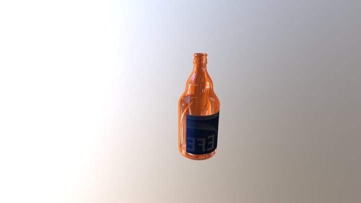 Efes Bottle 3D Model