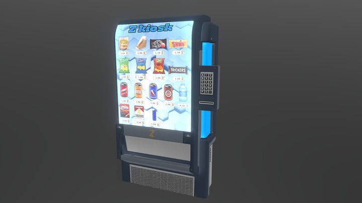 Vending Machine Zorgapol 3D Model
