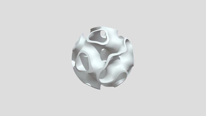 Gyroid Ball 3D Model