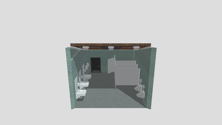 VanValkenburgNeedham_TextureBathroom 3D Model