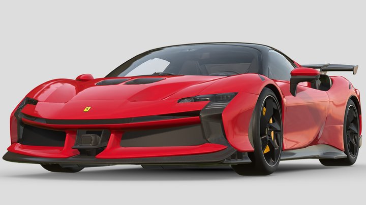 Sf90 3D models - Sketchfab