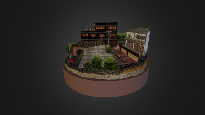 Cityscene 2014 3D Model