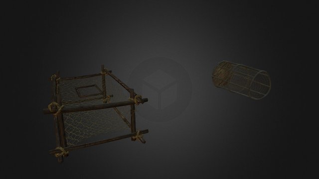 Skywind - Port Set - Containers 3D Model
