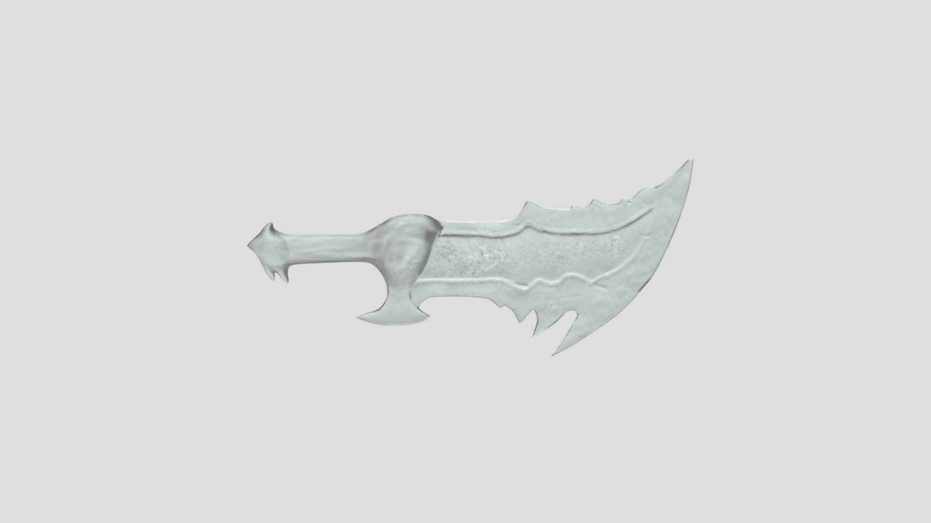 Blade of chaos for college 3D model by Morrongo6 (JuanMartinZelaya