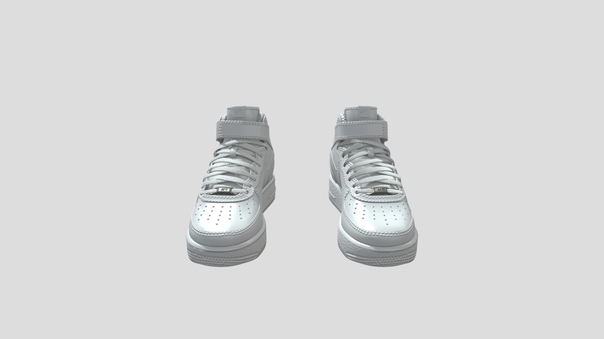 3D model Nike Sneakers - This is a 3D model of the Nike Sneakers. The 3D model is about a pair of shoes.