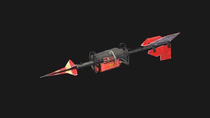 Artillery spear 3D Model