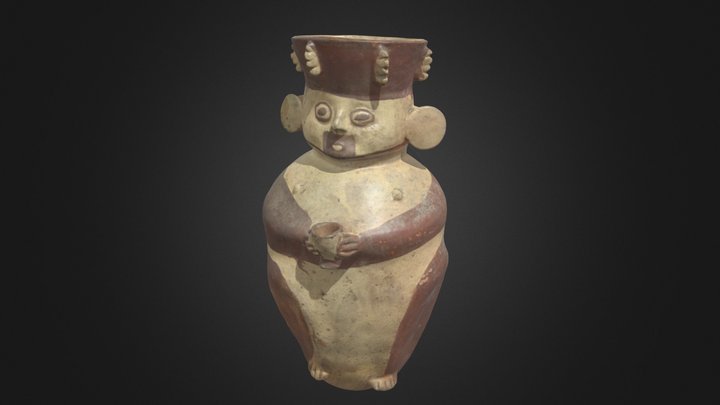 Chancay Vessel 3D Model
