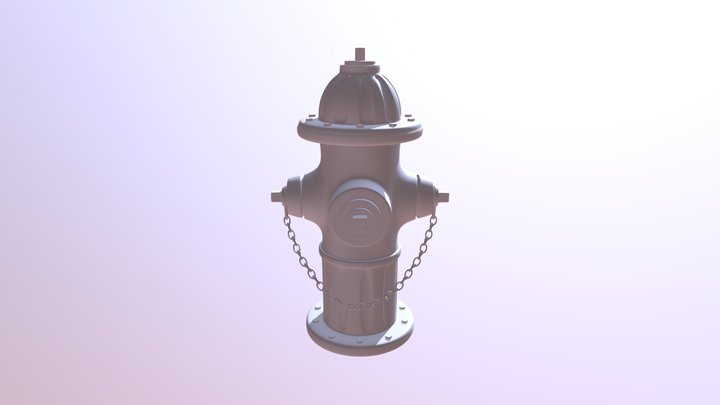 Fire Hydrant 3D Model