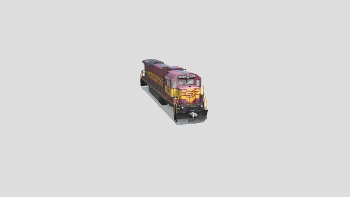 Locomotive C36 3D Model