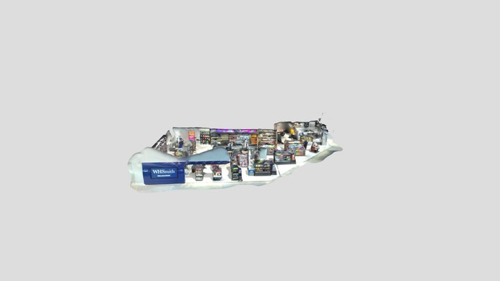 WH Smith Tullamarine - quick phone scan 3D Model