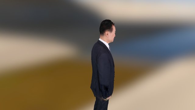 王健林 3D Model