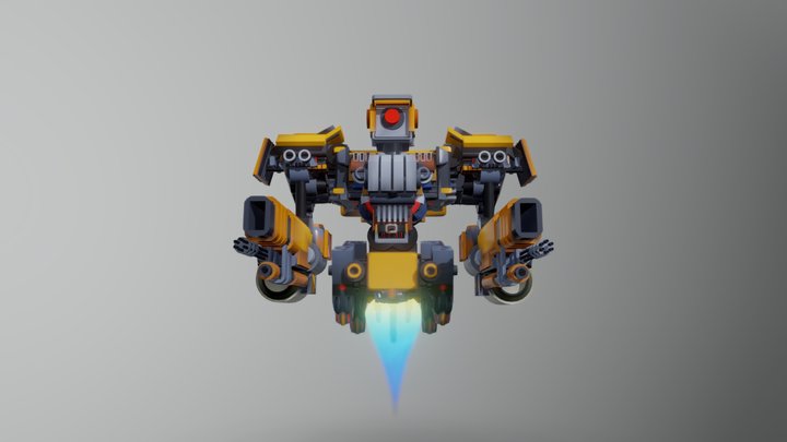 C6H8O6 3D Model