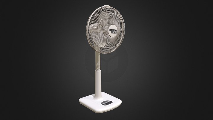 Electric Fan 3D Model