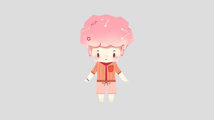 Nikki Papercraft 3D Model