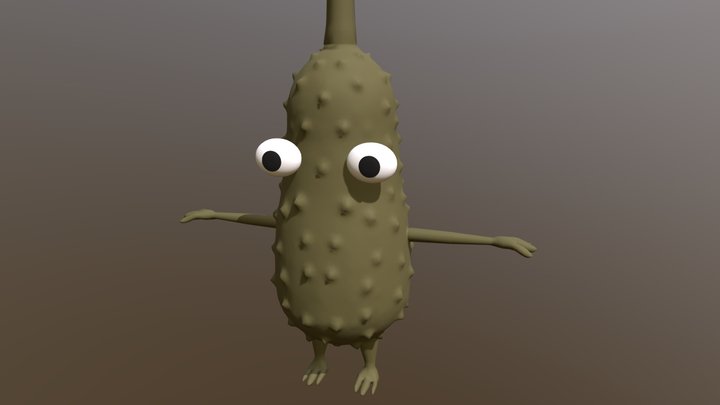 Pickled Pik 3D Model