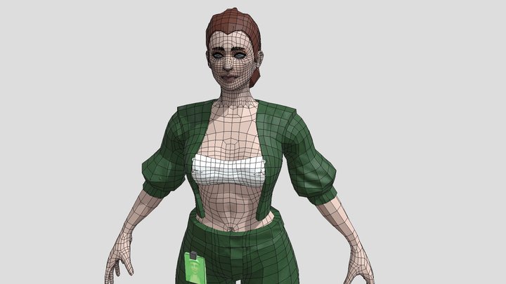 Character Final 3D Model