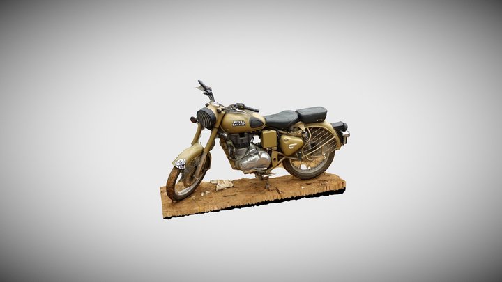 Bike - Royal Enfield - Download Free 3D model by Addere Creations [c281cd3]  - Sketchfab