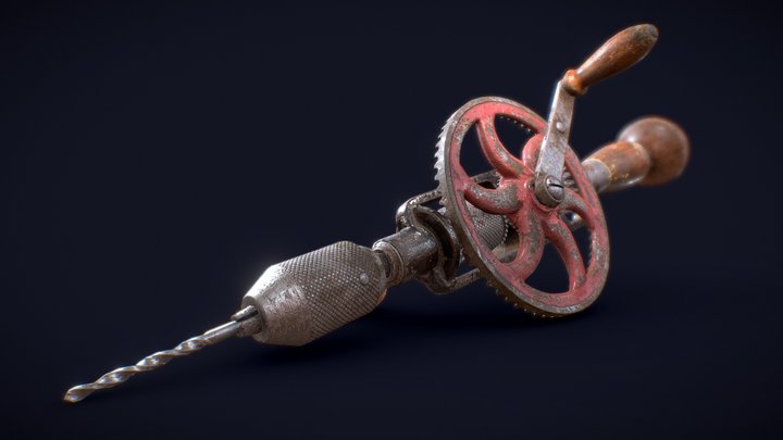 GAP - Millers Falls No. 980 Drill 3D Model