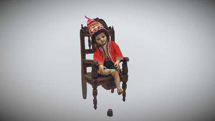 20 NIÑO DE LA ESPINA 3D Model