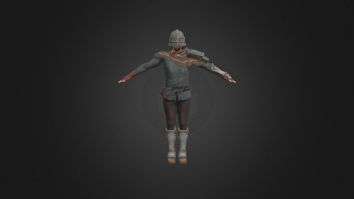 Knight 3D Model