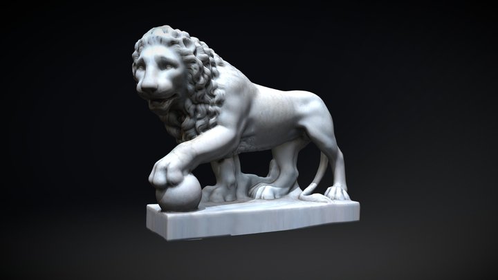 King of Narnia: ASLAN 3D Model