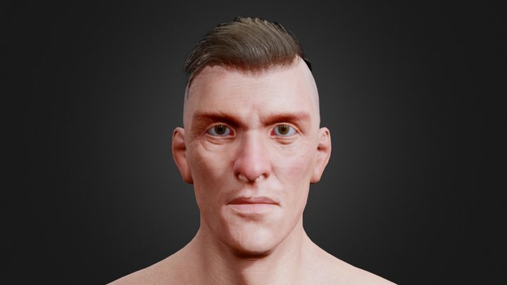 Male Model Test by Daniel García 3D Model