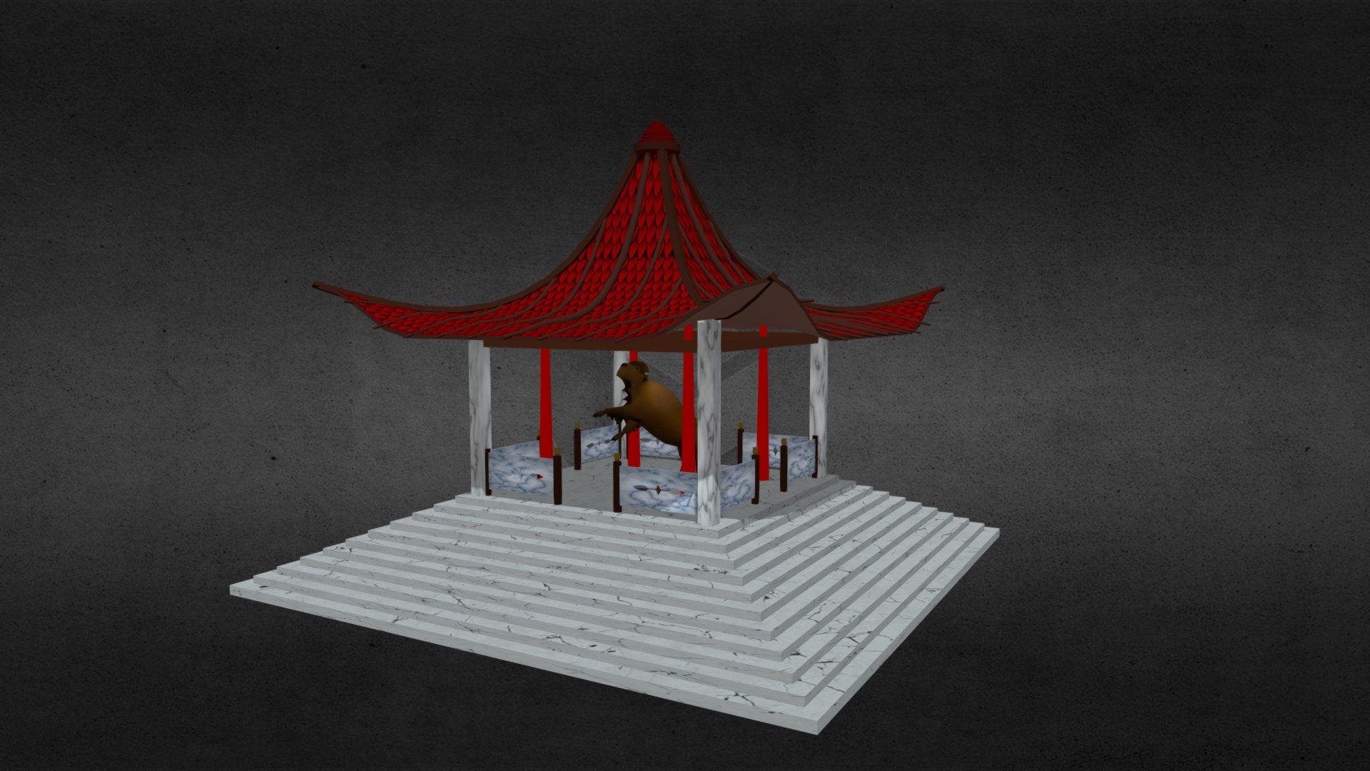 Simple Chinese Pagoda