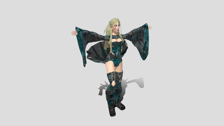 Hysteria Of The Elegance 3D Model
