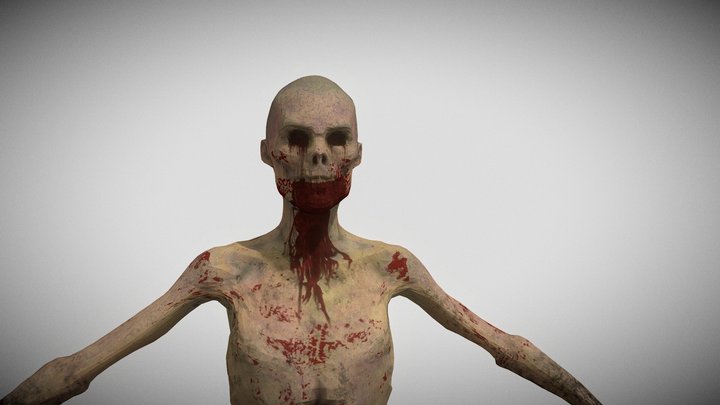 Zombie 3D Model