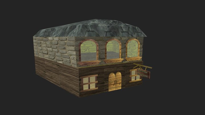 Auberge 3D Model