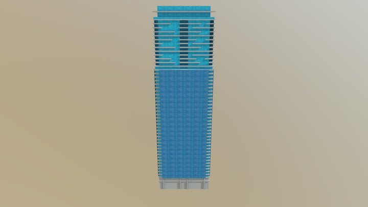 Shahar tower 3D Model